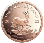 2022 Tenth Ounce Krugerrand Gold Coin