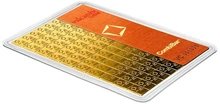 100 x 1g Gold Bar Valcambi CombiBar