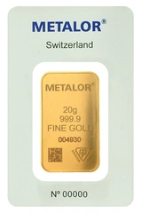 20g Gold Bars