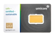 Umicore 2.5 Gram Gold Bar