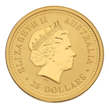 1999 1/4oz Australian Kangaroo Gold Nugget Coin