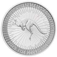 2023 1oz Silver Australian Kangaroo Coin