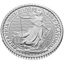 2025 1/10oz Platinum Britannia Coin