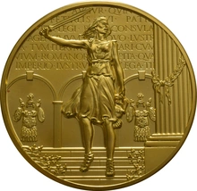 The Royal Mint Britannia Masterpiece 10oz Gold Medal 2011