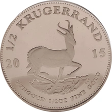 2015 Proof 1/2oz Krugerrand Gold Coin