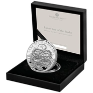 2025 Royal Mint 1oz Year of the Snake Proof Silver Coin Boxed