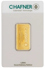 10g Gold Bar C. Hafner Minted