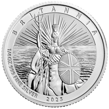 2025 Britannia Fractional Silver Reverse Proof Frosted Set Boxed