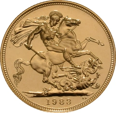 1983 Proof Gold Sovereign Coin Elizabeth II Decimal Head