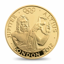 London 2012 Gold Series Higher 3 Coin Gold Proof Set Boxed
