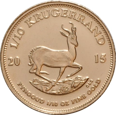 2015 1/10oz Krugerrand Gold Coin