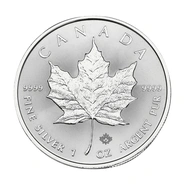 2021 1oz Canadian Maple Silver Coin