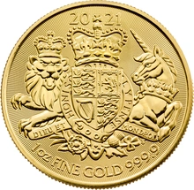 2021 Royal Arms 1oz Gold Coin