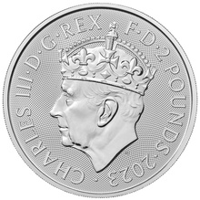 2023 Coronation £2 One Ounce Silver Coin