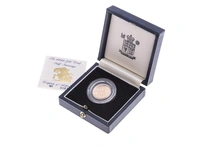 Gold Proof 1992 Half Sovereign Boxed