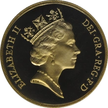 1985 Proof £2 Coin Gold Double Sovereign