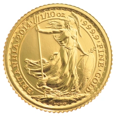 2014 1/10oz Gold Britannia Coin