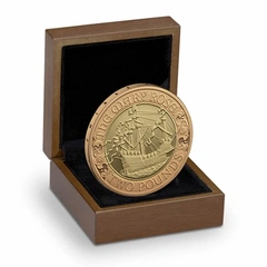 2011 Proof £2 Gold Coin Mary Rose Boxed