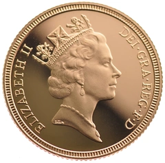 Elizabeth II Third Head 1985 - 1997