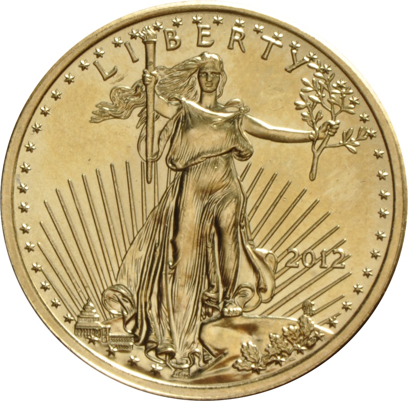 2012 Quarter Ounce Eagle Gold Coin