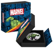 2023 Incredible Hulk 1oz Proof Silver Coin Boxed