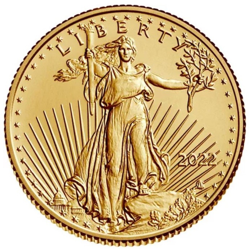 2022 Tenth Ounce American Eagle Gold Coin