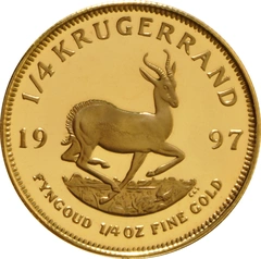 1997 Proof 1/4oz Krugerrand Gold Coin