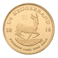 2016 1/4oz Gold Proof Krugerrand QEII 90th Birthday- Boxed