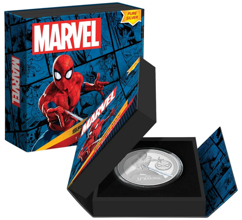 2023 Spider-Man Classic 1oz Proof Silver Coin