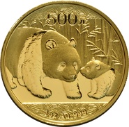 2011 1oz Gold Chinese Panda Coin