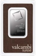 50 gram Platinum Bars