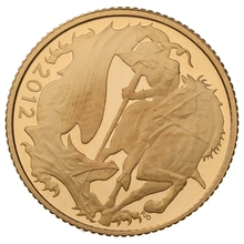 2012 Proof Gold Half Sovereign Boxed
