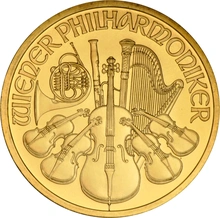 1996 1oz Austrian Gold Philharmonic Coin