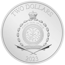 2023 Harry Potter Season’s Greetings 1oz Silver Coin Boxed