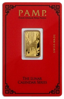 PAMP Year of the Monkey 5g Gold Bar