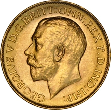 1911 Gold Sovereign - King George V - Canada NGC MS64