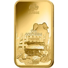 PAMP 1oz 2019 Year of the Pig Gold Bar