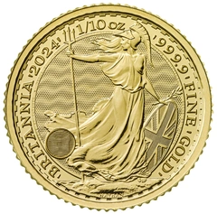 2024 1/10oz Gold Britannia Coin