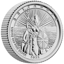 2025 Britannia Fractional Silver Reverse Proof Frosted Set Boxed