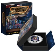 2023 Guardians of the Galaxy 1oz Proof Silver Coin Boxed