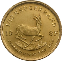 1985 Tenth Ounce Krugerrand