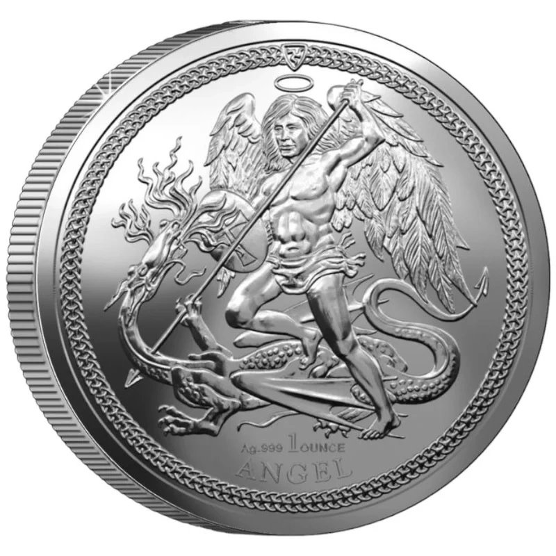 2025 Silver 1oz Isle of Man Angel Coin