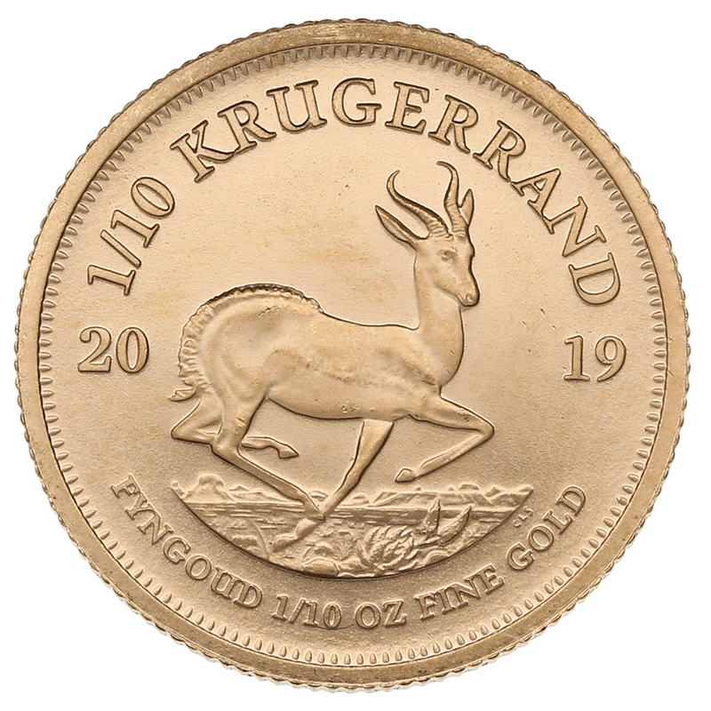 2019 1/10oz Krugerrand Gold Coin