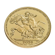 2026 Gold Sovereign Coin in Blister