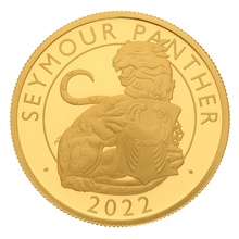 2022 Seymour Panther - 1oz Tudor Beasts Proof Gold Coin Boxed