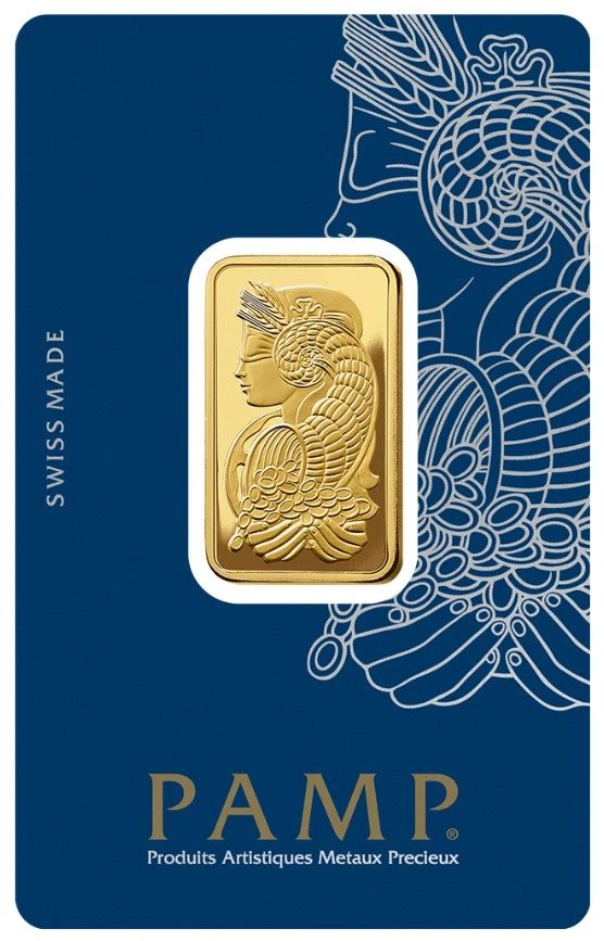 PAMP 20 Gram Gold Bar Minted
