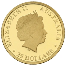 Australian Kangaroo 2017 1/4oz Gold Proof coin Boxed