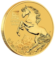 2026 1/20oz Perth Mint Year of the Horse Gold Coin