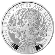 2023 Myths and Legends Morgan le Fay 1oz Silver Proof Coin Boxed
