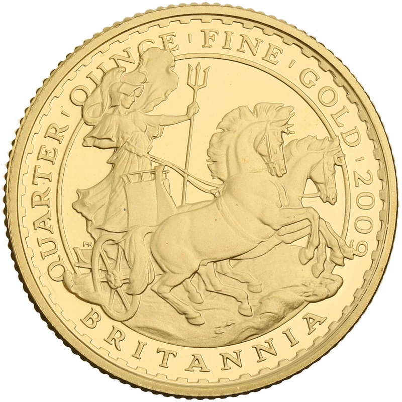 2009 Quarter Ounce Proof Britannia Gold Coin